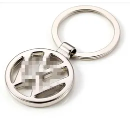 2023 Favor Stock Custom Brand Logo Schlüsselanhänger Metall Schlüsselanhänger Auto Schlüsselanhänger Sublimationsring Schlüsselanhänger