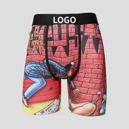 Soft Breathable Printed Mens Boxer Batch Underwear With Stretch Fabric  Comfortable Waistband Red Boxer Briefs For Wholesale Vendor From Lababy,  $4.25