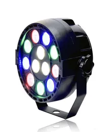 15W RGBW 12 LED PAR LIGHT DMX512 CONTROL DE SONIDO Colorido LED Etapa LED para música Bar de concierto KTV Efecto disco iluminación2771192