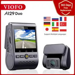 VIOFO A129デュアルチャンネル5GHz Wi-FiフルHDダッシュカメラDashcam IMX291デュアルスタービスセンサーHD 1080P CAR DVRオプションの背面カメラH220409221F