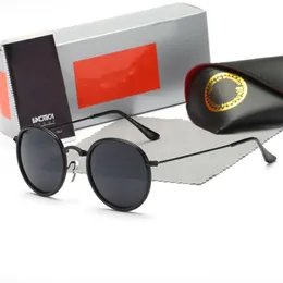 Top luxury Sunglasses polaroid lens designer womens Mens Adumbral Goggle senior Eyewear For Women eyeglasses frame raybans Vintage Metal Sun Glasses With Box 3448