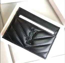 Moda 2022 porta-cartões caviar mulher mini carteira designer cor pura couro genuíno seixo textura luxo carteira preta com caixa Louiseities BAG Viutonities
