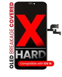 Dla iPhone X LCD wyświetlacz panel dotykowy Zespół Digitizer Digitizer Wymiana GX Hard OLED