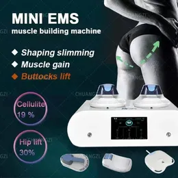 홈 뷰티 악기 hiemt 고강도 전자기 근육 트레이너 슬리밍 머신 emslim 시스템 자극기 신체 윤곽 미용실 장비