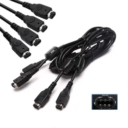 1,5m 4 jogadores Link para o conector do cabo para Nintendo Gameboy Advance GBA SP Conexão Cord DHL FedEx UPS Free Ship