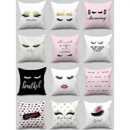 Merry Christmas Party Supplies Cushion Cover Throw Pillow Case High Quality Home Table Sofa Linens CPA4467