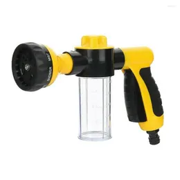 Vattenutrustning Portable Auto Foam Lance Water Gun High Pressure 3 -klass munstycket Jetbil Washer Sprayer Cleaning Tool Automobiles Wash