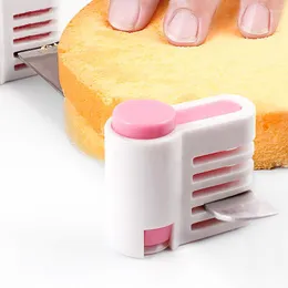 Bakningsverktyg Diy Cake Slicers 5 lager PIE Slicer Set Accessories for Kitchen Bakeware Tool