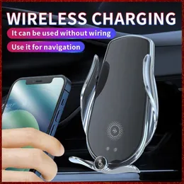 Porta del telefono caricatore di carica per auto magnetiche per Mercedes-Benz Wireless Car-Charge Air Stend Smart Smart Battery Clamping per iPhone Samsung All Mobile