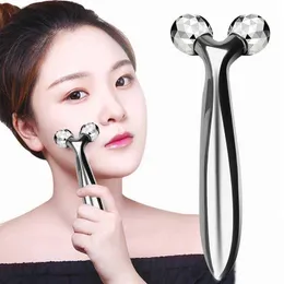 3D Facial Lift Roller Massager Massage Instrument 360 Rotate Rollers Massager Y Shape For Face Lifting Wrinkle Remover Dropship Masajeador De Rodillos