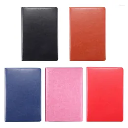 Business Leather Notebook Journal Agenda Lined Paper Diary Planner Notepad Stationery School Supplies Travel Birthday