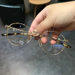Дизайнер CH Солнцезащитные очки рамы Hearts Mens New Eyeglass Anti Blue Myopia Plate Chromes Женщины роскошные кросс -качественные очки Ul7o