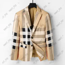 women's Suits Blazers Western clothing mens Blazers designer autumn luxury outwear coat slim fit grid plaid striped plaid geometry patchwork coats dress suit OSTO