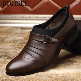 اللباس أحذية الرجال رجال أسود أعمال أوكسفورد أحذية SAPATO Social Masculino Couro Zapatos Elegantes Hombre