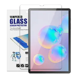 Tablettskärmskydd för Samsung Tab A8 A7 S9 S8 S7 Lite S6 P610 T870 Tablet S5E A 10,1 T510 iPad -serie Tempererat Glass Retail Package