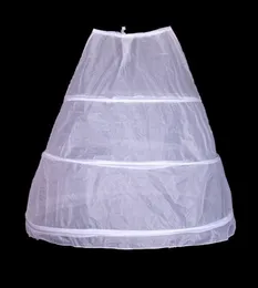 Flickors petticoats 3 hoops vit en linje lång blomma tjej klänning petticoat barn petticoat barn kjolar flickor underkjol