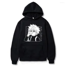 Männer Hoodies Lustige Japna Anime X Männer Frauen Langarm Sweatshirt Killua Zoldyck Manga Unisex Übergroße Hoodie Straße