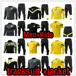 HALLER Fußballtrikots Dortmund Trainingsanzug 22 2023 2024 Fußballtrikot REUS REYNA DORTMUND NEONGELB BELLINGHAM HUMMELS BRANDT WITSEL Männer Kinder Kit Maillot de Foot 998