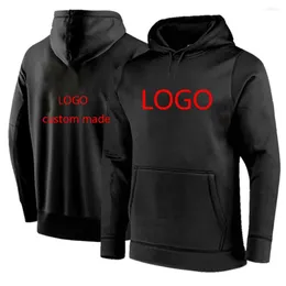 Männer Hoodies Logo Nach Maß Mode Männer Männlich Pullover Casual Sport Cottton Mann Drucken Sweatshirts Tops Frühling