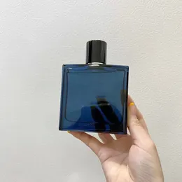 Man Perfume Male Fragrance Masculine EDT 100ML Citrus Woody Spicy and Rich spray Dark blue-gray thick glass bottle body