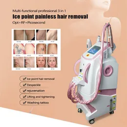 3 In 1 Laser Machine 360 Magneto-Optic Super Hair Removal Ipl Hairremoval Device Picosecond Tatoo Remove Black Doll Carbon Peeling Equipment