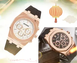 relogio masculino 42mm 군사 스포츠 남자 시계 패션 일본 쿼츠 운동 독특한 실리콘 방수 비즈니스 손목 시계 Montre de Luxe Super Gifts