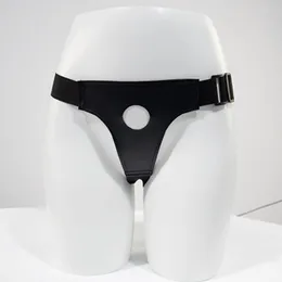 Underpants Open Cock Thong Women Men Sexy Les Adjustable Briefs Underwear Lesbian Strap On Exposed JJ Pants Female Erotic Lingerie