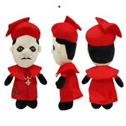 Rete giocattolo natalizia rossa bambola morbida e carina cardinale Copia bambole di peluche cuscino regalo di compleanno per bambini 25 cm D71
