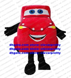 Red Sports Car Roadster Mascot Costume Saloon Car Limousine Sedan Automobile Auto Adult Society Atividades Desempenho ZX305