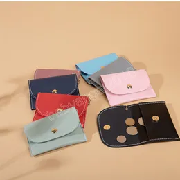 Fashion Luxury Coin Purse Men Men Mini Change Pesses Pu Kids Coin Cartetas Cart￣o Cardeiro de armazenamento Pocket 11x8.5cm