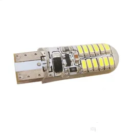 Автомобильные лампочки 10x T10 W5W 194 168 3014 24 SMD Силикагель -стробоскольный флеш -светодиод светодиод