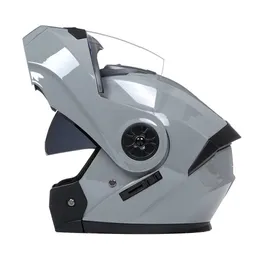 Fahrradhelme Neue Farbe Ankunft Modularer Helm Sicherer Integralhelm Motorrad Flip Up Dual Lens Helm Casque Dot Casco T221107