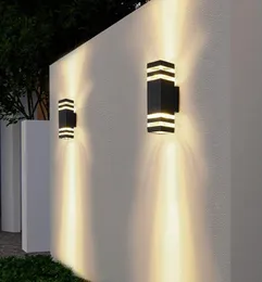 Lâmpadas de parede LED à prova d'água ao ar livre modernas AC90260V com 2PCS5W E27 BULLBS IP65 Courtyard Garden Porch Lights BD260C6920154