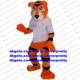 Sport Tiger Tigerkin Tigress traje de mascote de desenho animado de desenhos animados de desenhos animados Promoção de negócios da marca Promoção de negócios ZX597