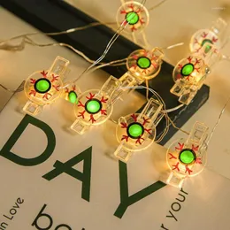 Strings 20/30 LED Po Clip String Lights Christmas Decoration Fairy For Home Party Hanging Pos Pictures Cards Garland