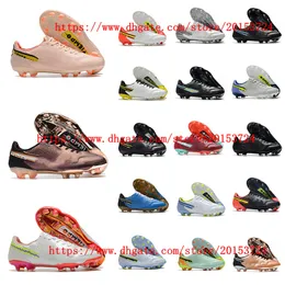 Tiempo Legend 9 엘리트 FG 축구 신발 남성 Cleats Crampons de Football Boots