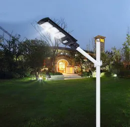 Umlight1688 60W 90W LED Güneş Açık Aydınlatma Radar PIR Hareket Sensörü Duvar Spot Lamba Plaza Bahçesi için Uzaktan Su geçirmez