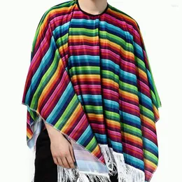 Szaliki kolorowe paski szalik szalik meksykański meksyka