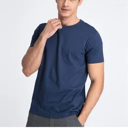 Hommes t-shirts MRMT coton T-Shirt hommes marque col rond solide couleur Pure à manches courtes hommes chemise 2022 taille XS-3XL haut t-shirts pour homme