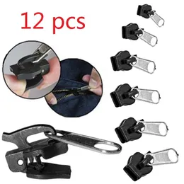 الفنون والحرف الأخرى 12pcs 3 أحجام Universal First First Zipper Repair Kit استبدال Zip Slider Slider Rescue