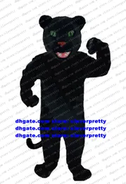 Black Panther Leopard Pard Mascot Costume Adult Cartoon Character Outfit Suit Attract Customers Trade Show Fair zx2862