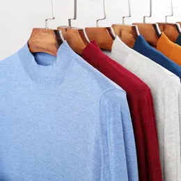 Męskie swetry 2022 jesień męskiej szyjki cienki sweter moda moda Casual Classic Style wysokiej jakości dzianinowy pullover marki męskiej tkaniny marki