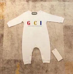 Na stanie śpioszki dla niemowląt wiosna jesień chłopiec dziewczyny ubrania Romper bawełna noworodek dzieci projektant kombinezon moda odzież