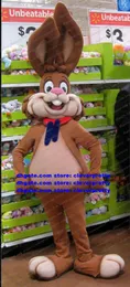 Nesquik Bunny Bugs Rabbit Hare Mascot Costume Adult Cartoon Postacie strój ludzie noszą je przezabawne zabawne ZX2889