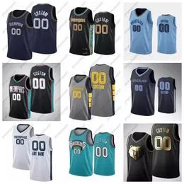 75th Custom Basketball Jerseys Ja Morant Jaren Jackson Jr Dillon Brooks Desmond Bane Tyu