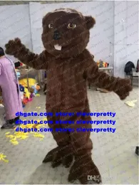 Mascot Costume Otter Lutra Beaver Nutria Coypu Groundhog Bobac Tarabagane Adult Cartoon Mise En Scene Tack Will ZX2959