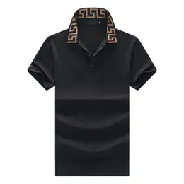 Erkek polos tişörtler erkekler polo homme yaz gömlek nakış tişörtleri yüksek sokak trend gömlekleri üst tee boyutu m-xxl #820