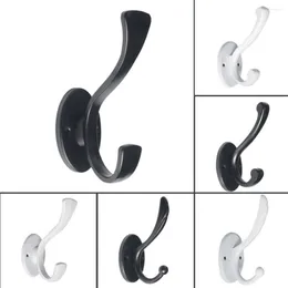 Hooks Simple Clothes Hook Single European Black And White Wall Hanging Porch Living Room Wardrobe Fitting Hat