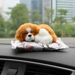 Interior Decorations Car Ornaments Cute Dog Doll Air Freshener Purify Home Auto Decoration Puppy Adsorb Odor Deodorant Bamboo Charcoal