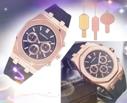 Popüler Temiz Fabrika Erkekleri İzle Koruma Takvimi Ekran Kauçuk Kemer İş Kuvars Hareketi Yıllık Patlamalar Bilek Swatch Relogio Maskulino